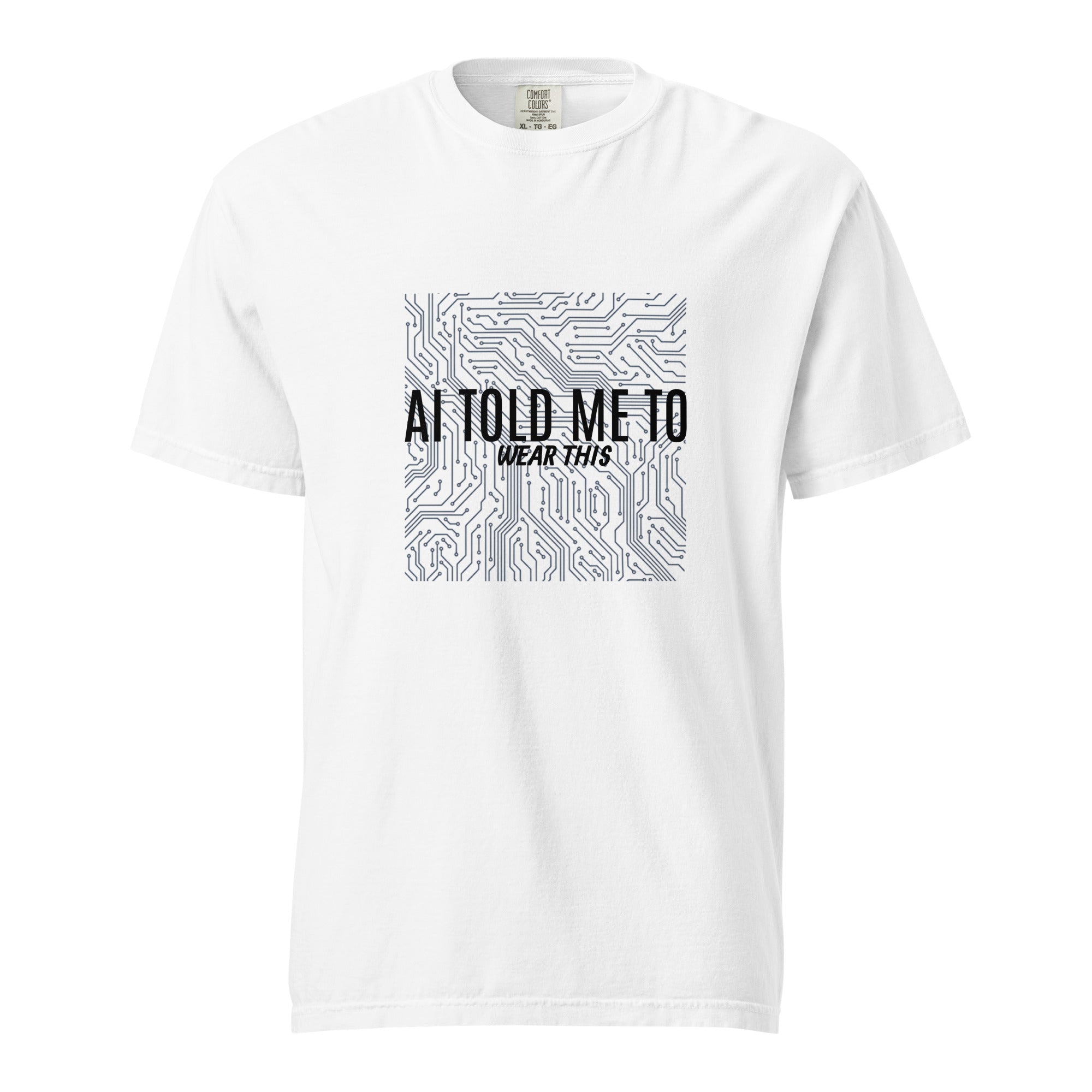 Funny AI software engineer t-shirt, tech stack humor tee, gift for data scientists and developers, premium tech merch.